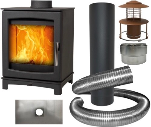 Kit installazione stufa - , a