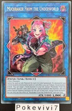 Carte YU-GI-OH! MUCKRAKER FROM THE UNDERWORLD MP23-EN194 Secret Rare NEUF