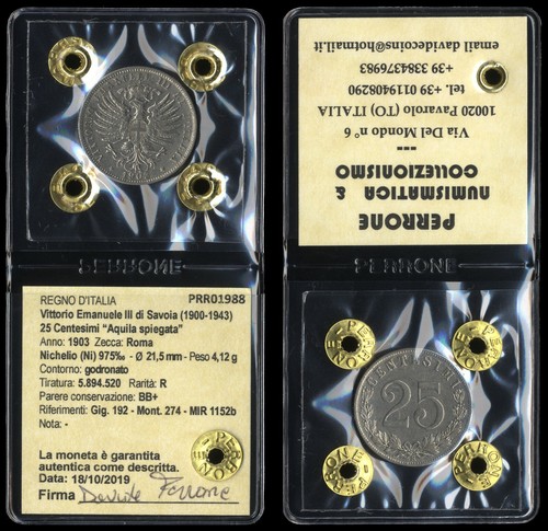 01988 regno italia vittorio - italia,