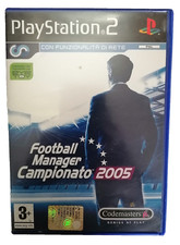 Football Manager 2005 Versione Pal PS2 Usato Testato Italianono Playstation 2