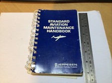 Jeppesen Standard Manuale Manutenzione Aviazione USATO Rev 1 1985