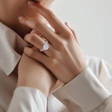 Fede Nuziale Diamante Taglio