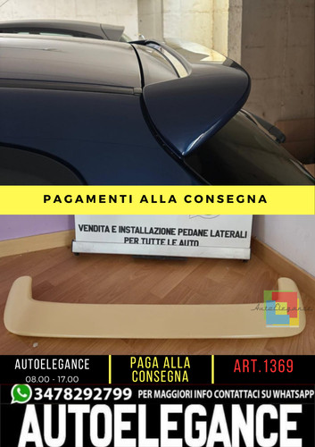 Spoiler posteriore sul - spoiler,