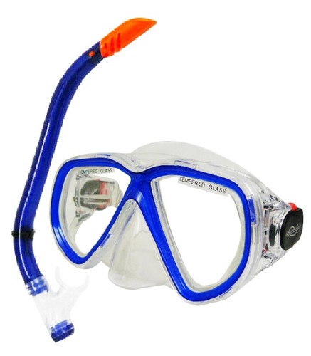 Set maschera boccaglio - set,