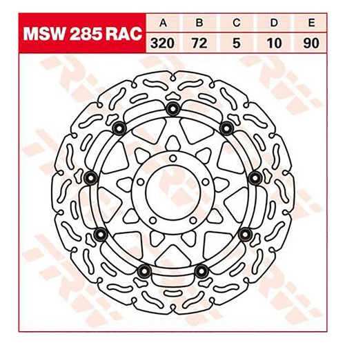 Disco freno trw per ducati - freno, (per: