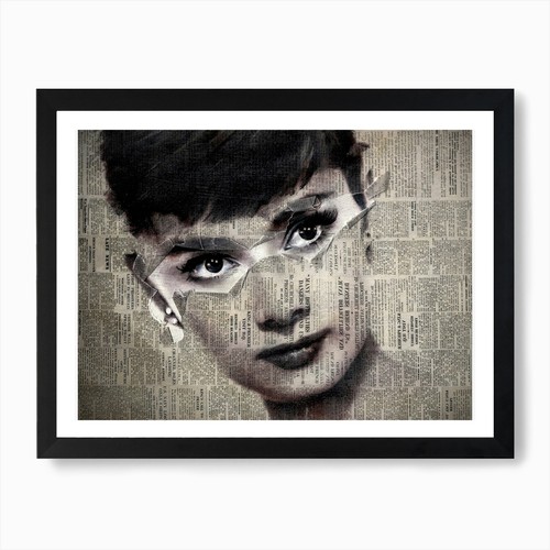 Stampa artistica audrey - artistica,