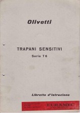 Trapano Olivetti T6 Manuale uso e manutenzione PDF