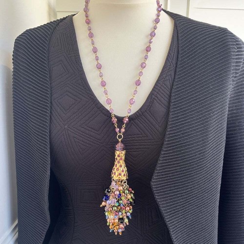 Collana cornucopia multicolore - collana,