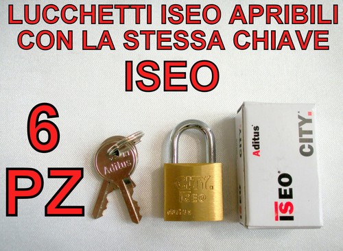 Lucchetti iseo piccoli con - lucchetti,