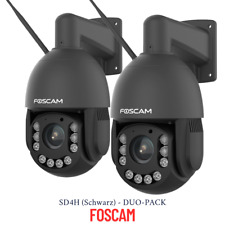 2 x FOSCAM SD4H 4MP Wi-Fi PTZ