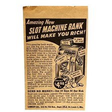 Pubblicità Slot Machine Banca