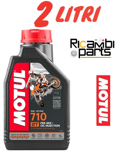 Olio motore motul 710 2t - lt,