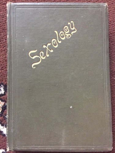 Antique 1904 book sexology - 1904,