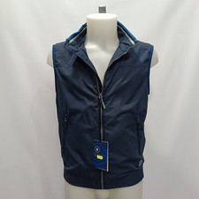 Giubbino Gilet Sea Barrier Sport, Tessuto Tecnico, Blu, Manifattura Corona -20%