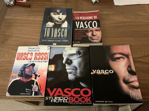 Lotto libri vasco rossi - lotto, 5