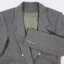Blazer donna doppiopetto lana Alcott & Andrews taglia 4 grigio