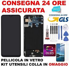 DISPLAY LCD OLED SAMSUNG GALAXY A50 SM A505 F TOUCH SCHERMO OLED PARI ORIGINALE