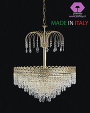lampadario 8 luci king metallo