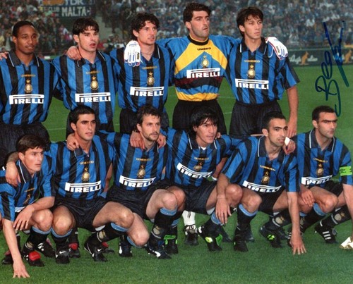 Foto autografo calcio - foto, giuseppe