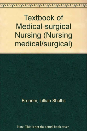 Textbook medical surgical - textbook, medical-surgical