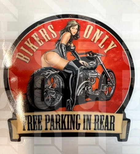 Adesivo parcheggio moto