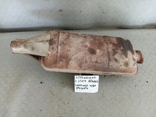 MARMITTA PIAGGIO APE POKER BENZINA RIPARATA , TUBO SPEZZATO