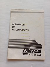 Laverda 125-175 LZ manuale officina riparazione MOTORE italiano originale