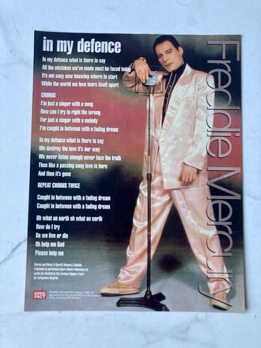 Freddie mercury defence - freddie, my