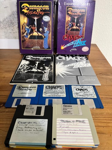 Amiga dungeon master - dungeon, +