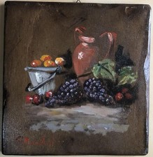 olio su tavola spessa 21x21