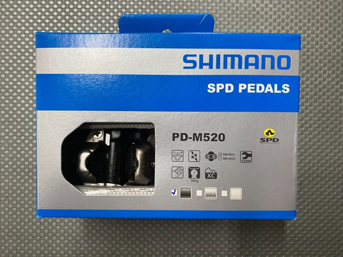 Pedali shimano m520 spd - pedali,