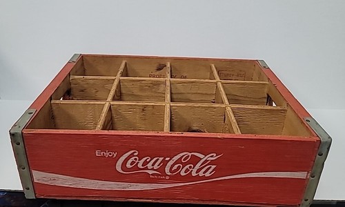 Cassa legno coca cola - cassa, in