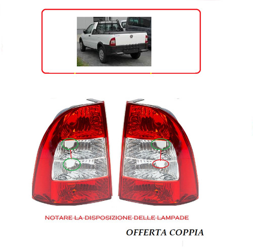 Faro fanale posteriore - posteriore, per