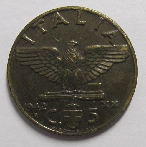 Centesimi 1942 aquilino - 5,