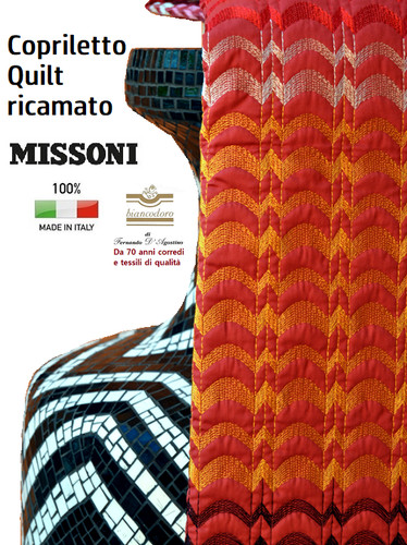 Missoni copriletto quilt - copriletto,