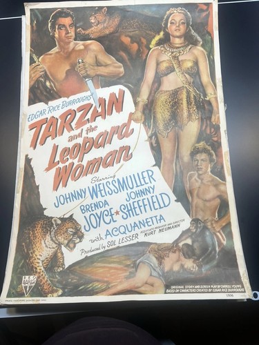 Poster film vintage rko tarzan - film,