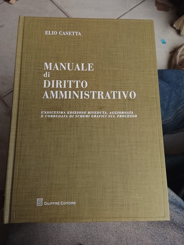 Manuale diritto amministrativo - diritto,