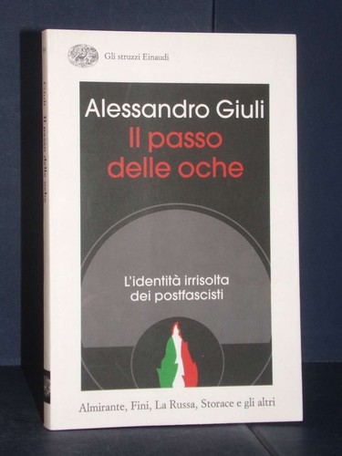 Alessandro giuli il passo - -,