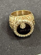 Anello uomo in onice stile