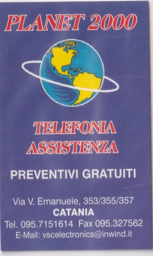 Calendarietto planet 2000 - calendarietto,
