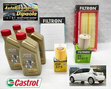 KIT TAGLIANDO TOYOTA YARIS P13 2011> 1.4 D-4D DIESEL 66KW 90CV 4L CASTROL FILTRI