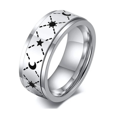 Anello uomo spinner - anello,