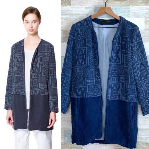Zara aztec jacquard spolverino - aztec,