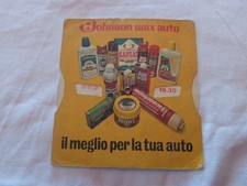 JOHNSON WAX AUTO DISCO ORARIO