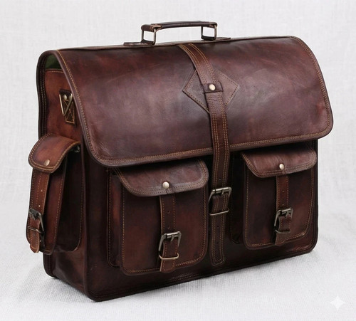Borsa uomo in pelle - 18", di
