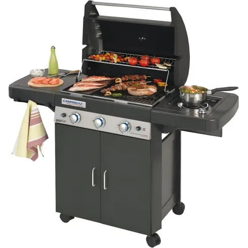 Barbecue gas con piastra di - gas,
