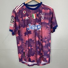 Adidas Juventus Maglia Uomo Grande Rosa Blu 22/23 Edwin #12