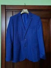 Giacca Abito Completo Sottotono tinta unita Blu royal