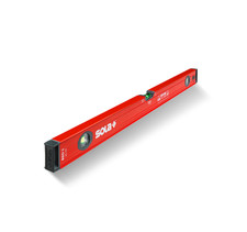 Livella Sola 3 bolla d' aria in alluminio RED3 80cm