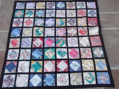 Trapunta patchwork fatta - , a